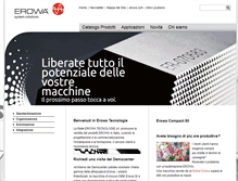 Tablet Screenshot of it.erowa.com